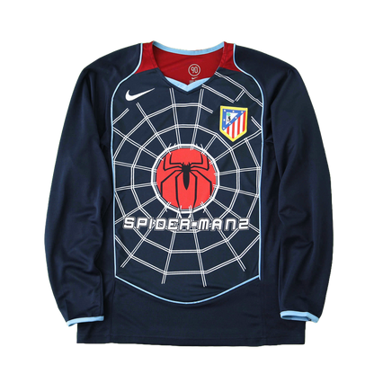 Atlético De Madrid Maillot Extérieur Longue Manche 2004/2005 Retro