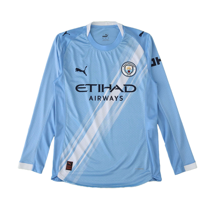 Manchester City Maillot Longue Manche Domicile 2025/2026 Player Version