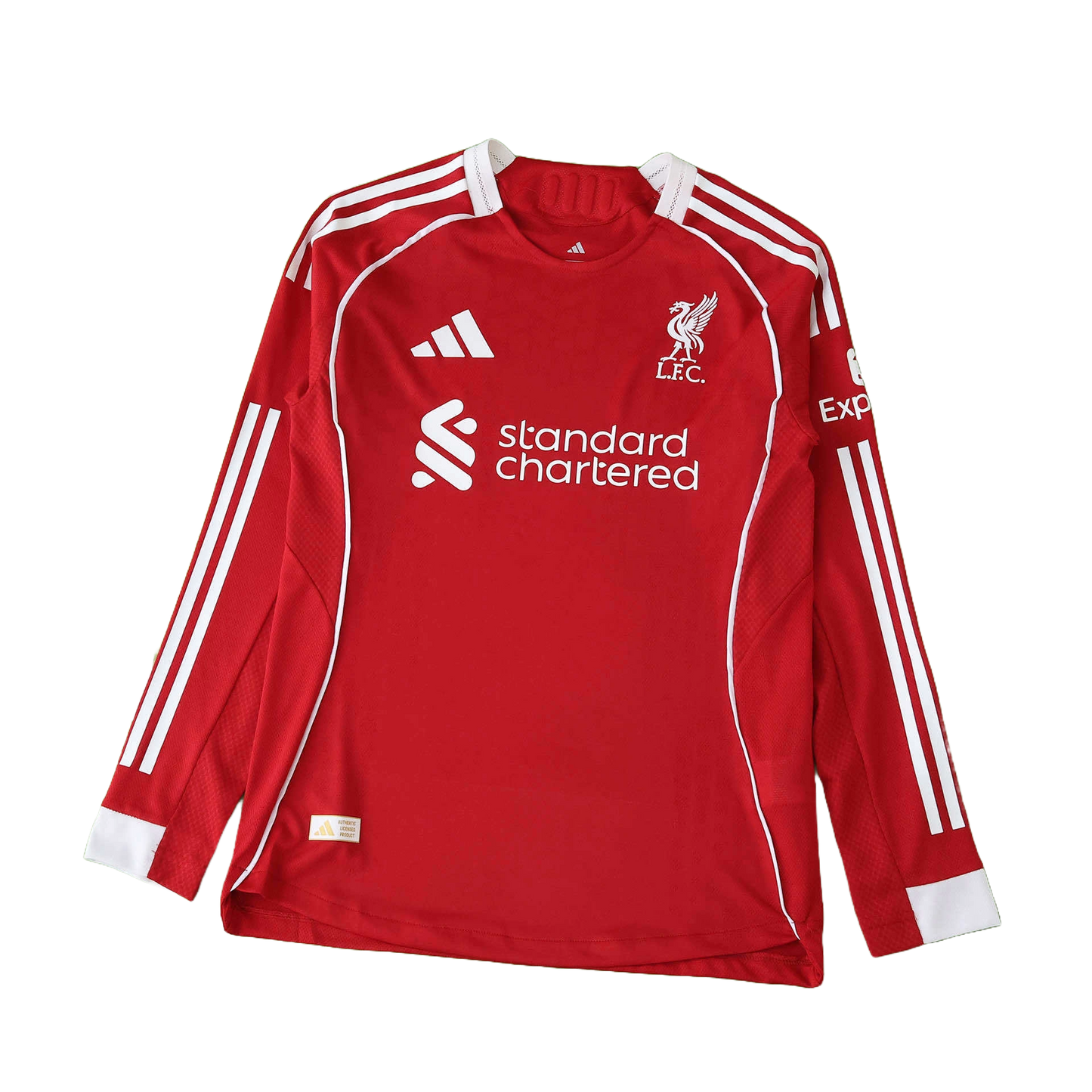 Liverpool Maillot Longue Manche Domicile 2025/2026 Player Version
