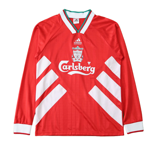 Liverpool Maillot Domicile Longue Manche 1994/1995 Retro