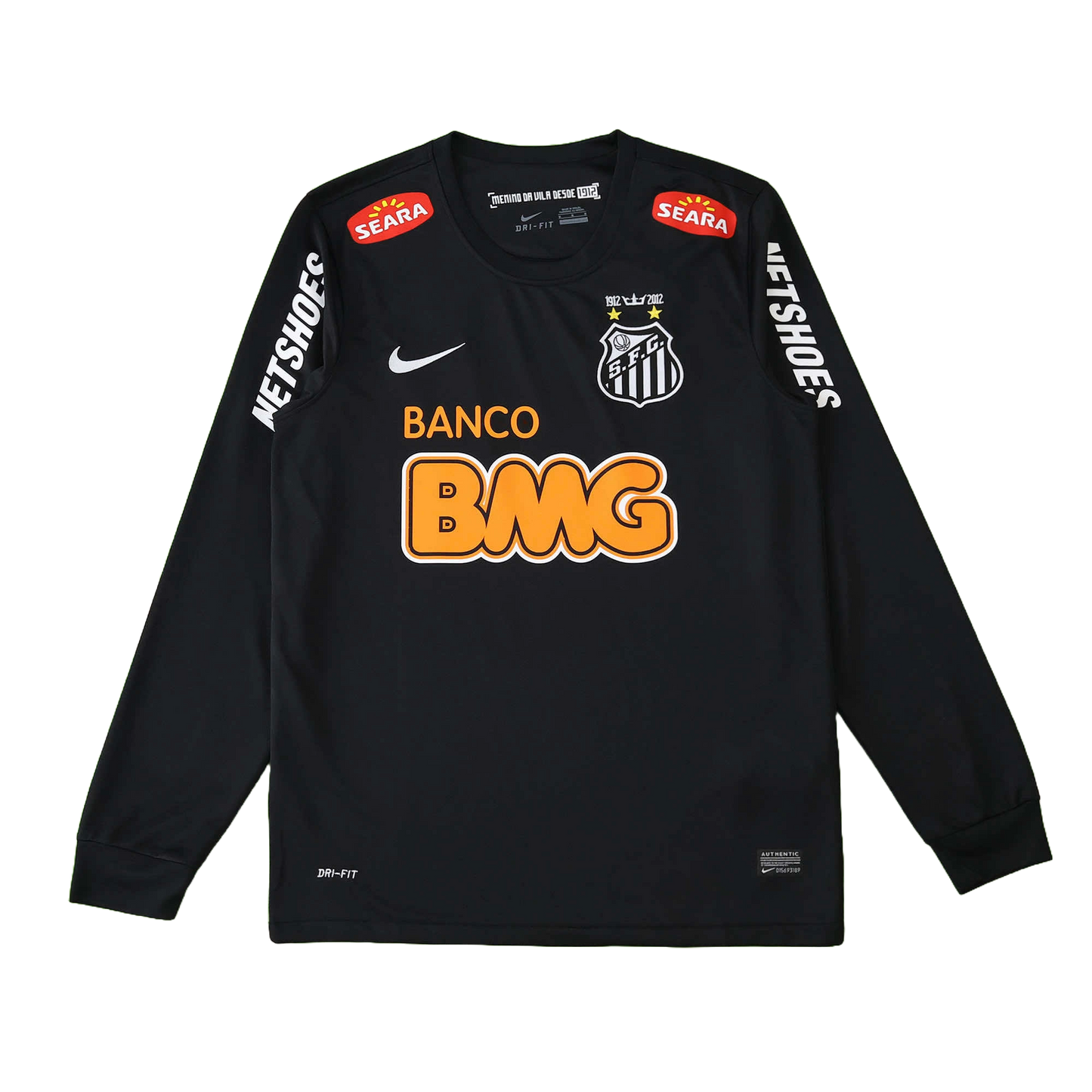 FC Santos Maillot Extérieur Longue Manche 2013 Retro