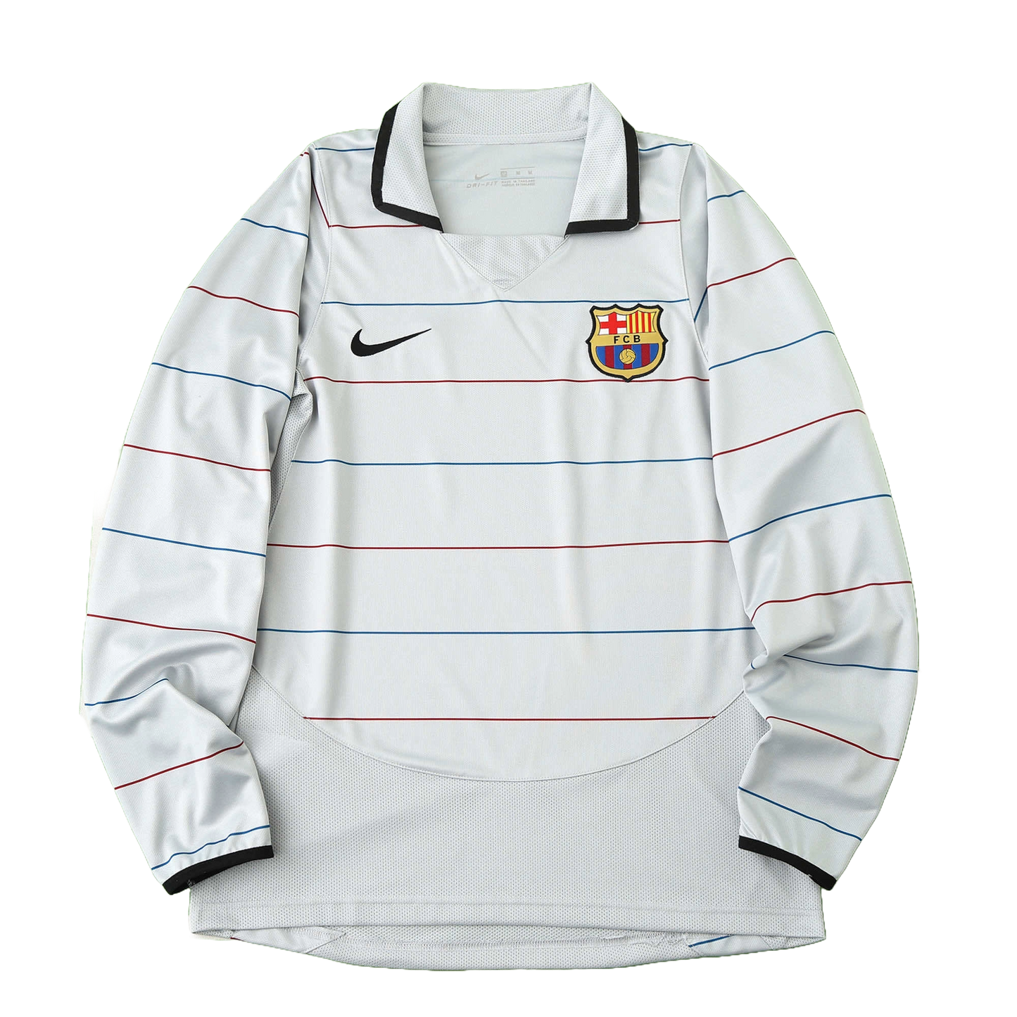 FC Barcelone Maillot Extérieur Longue Manche 2003/2004 Retro