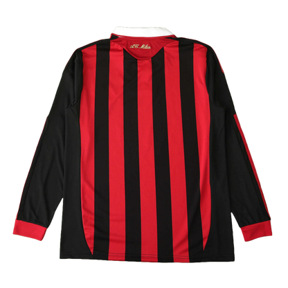 AC Milan Maillot Domicile Longue Manche 2009/2010 Retro