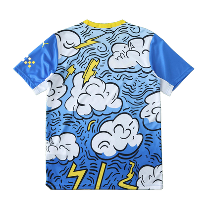 Manchester City Maillot Sky Thunder Edition Fan Version