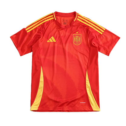 Spain Home Shirt 2024 UEFA Fan Version