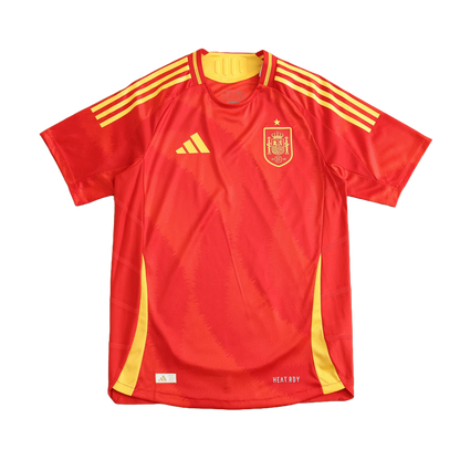 Spain Home Jersey 2024 UEFA Player Version