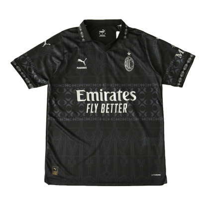 AC Milan Quatrième Maillot Noir 2024/2025 Version Fan
