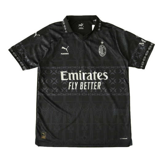 AC Milan Quatrième Maillot Noir 2024/2025 Version Fan