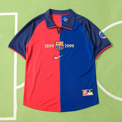 FC Barcelone Maillot Domicile 1899-1999 Retro