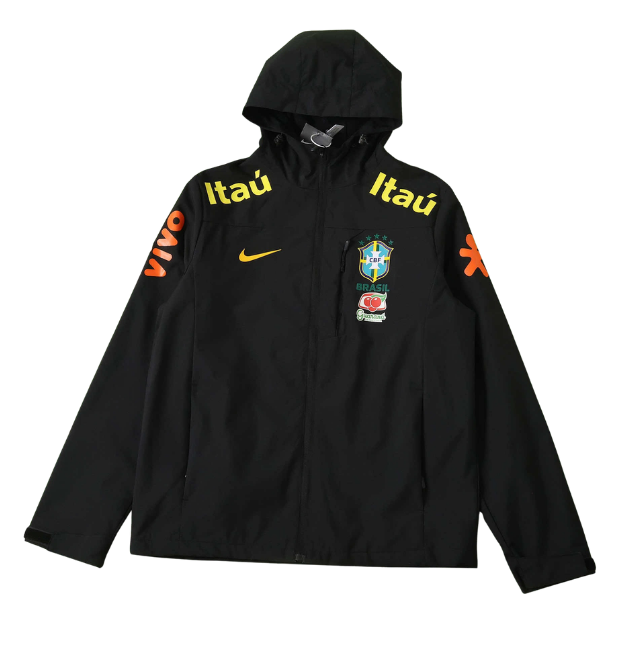 Veste Coupe-vent Brésil 2026 Noir
