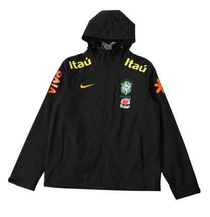 Veste Coupe-vent Brésil 2026 Noir