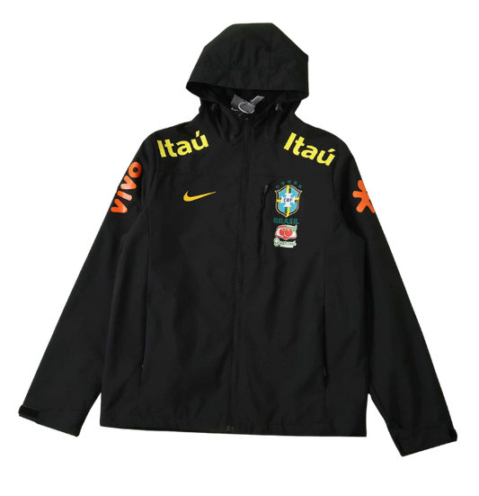 Veste Coupe-vent Brésil 2026 Noir