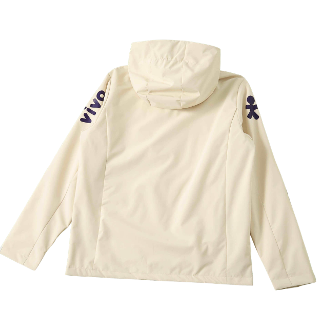 Veste Coupe-vent Brésil 2026 Blanc
