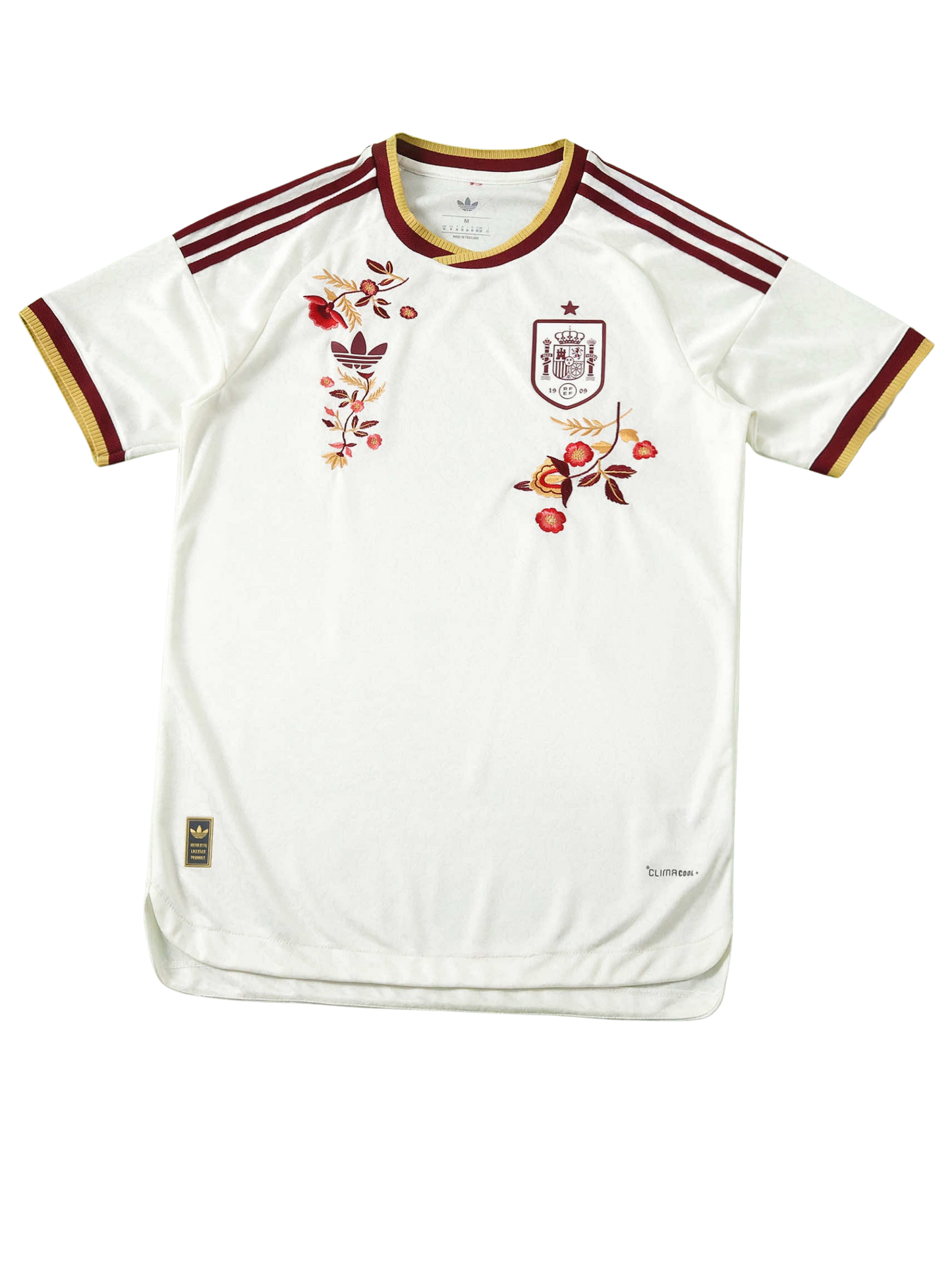 Espagne Maillot Extérieur 2026 World Cup Edition Florale Version Player