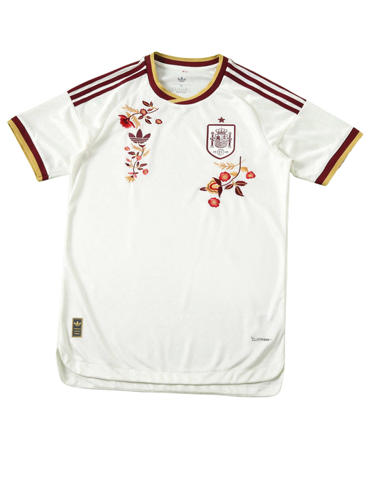 Espagne Maillot Extérieur 2026 World Cup Edition Florale Version Player