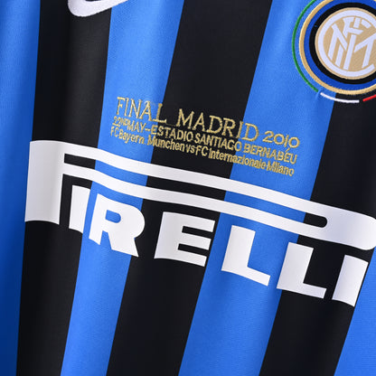 Inter Milan Maillot Domicile 2009/2010 Final Edition Retro