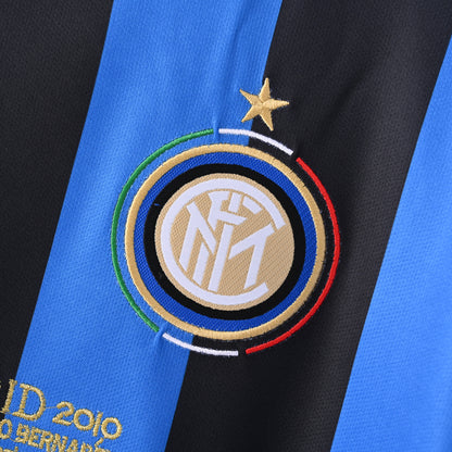 Inter Milan Maillot Domicile 2009/2010 Final Edition Retro