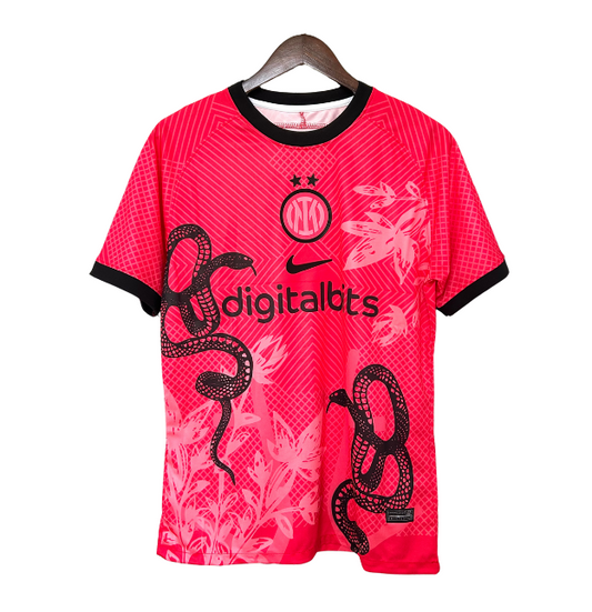 Inter Milan Maillot Serpente Rosa Edition Fan Version