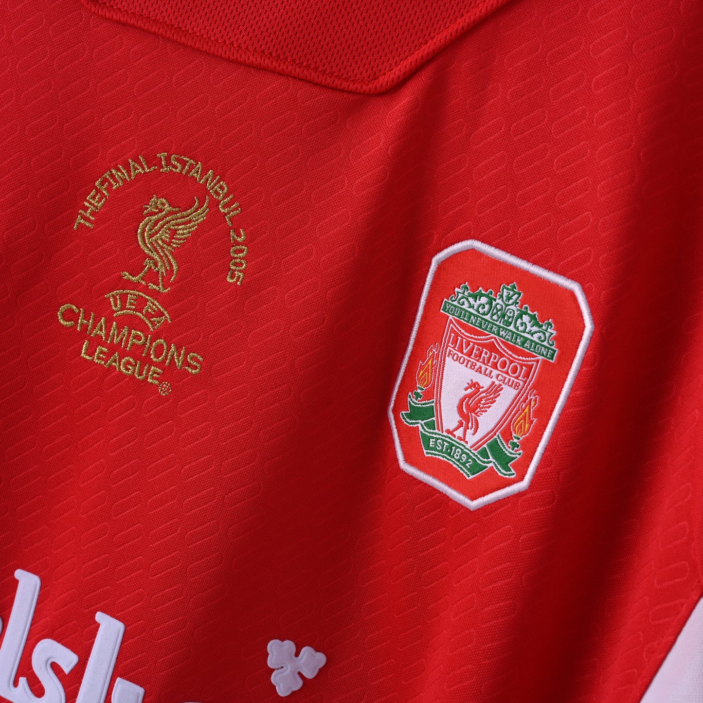 Liverpool Maillot Domicile Retro 2005/2006 Final Istanbul