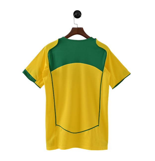 Brésil Maillot Domicile 2004 Retro
