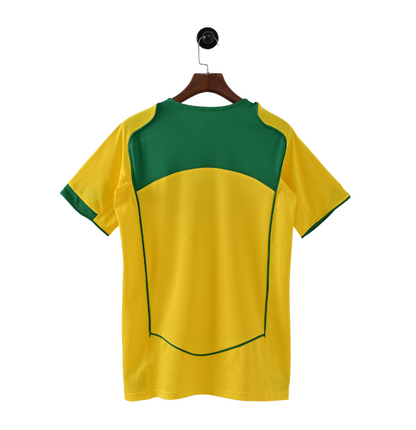 Brésil Maillot Domicile 2004 Retro
