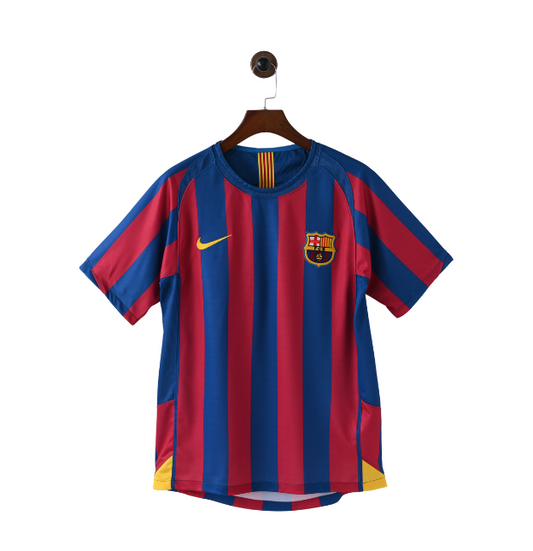 FC Barcelone Maillot Domicile 2005/2006 Retro