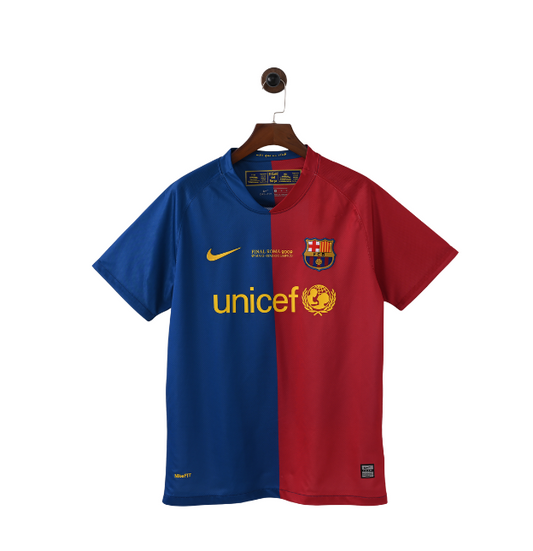 FC Barcelone Maillot Domicile 2008/2009 Retro Final