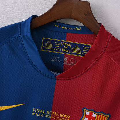 FC Barcelone Maillot Domicile 2008/2009 Retro Final