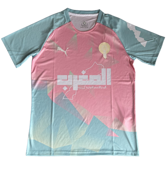 Maroc Maillot Samah Maghribi Edition Version Fan