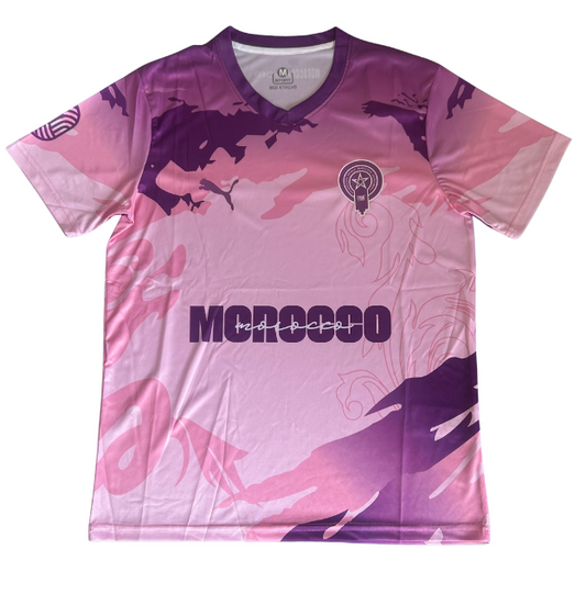 Maroc Maillot Samra Maghribi Edition Fan Version