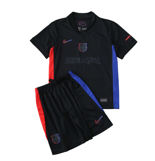 FC Barcelone Ensemble D'Enfant Travis X Barça Edition