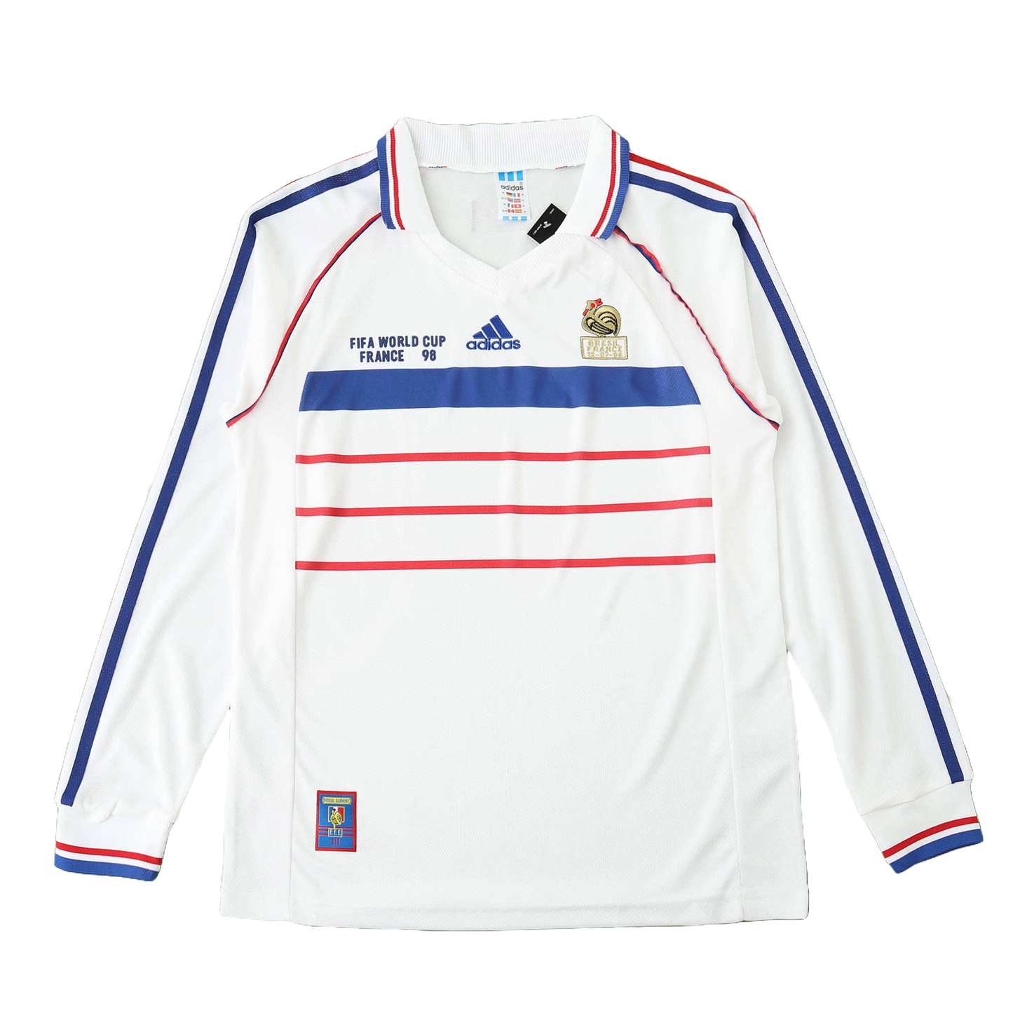France Maillot Extérieur Longue Manche 1998 Retro