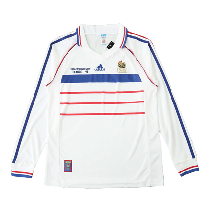 France Maillot Extérieur Longue Manche 1998 Retro