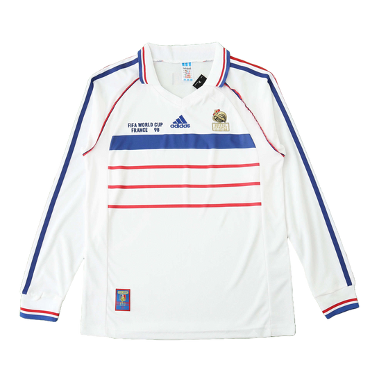 France Maillot Extérieur Longue Manche 1998 Retro