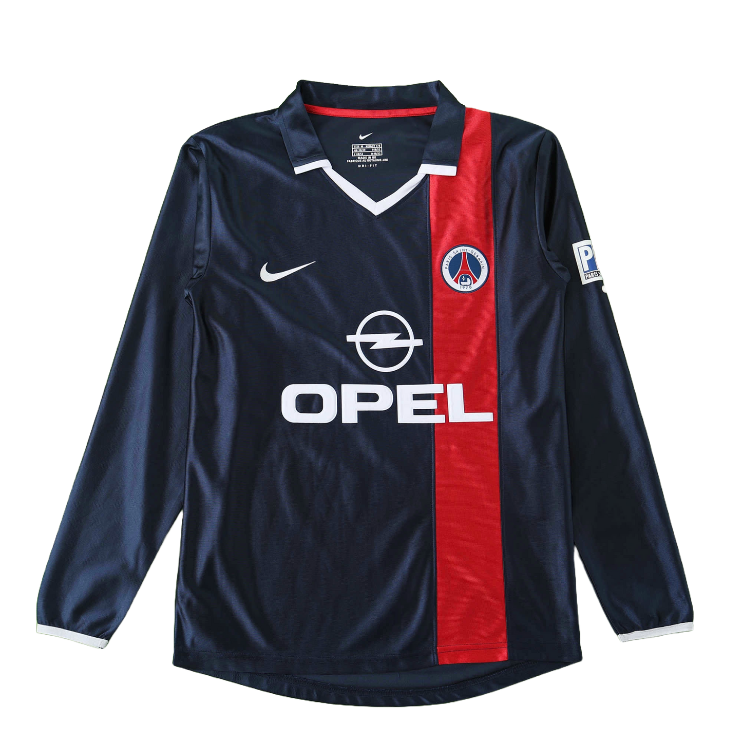 PSG Maillot Domicile Longue Manche 2001/2002 Retro