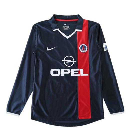 PSG Maillot Domicile Longue Manche 2001/2002 Retro