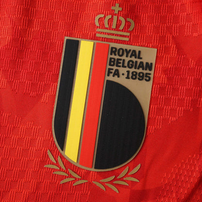 Belgique Maillot Longue Manches Domicile 2026 World Cup Fan Version