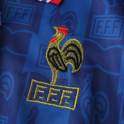 France Maillot Domicile 1996 Retro Version