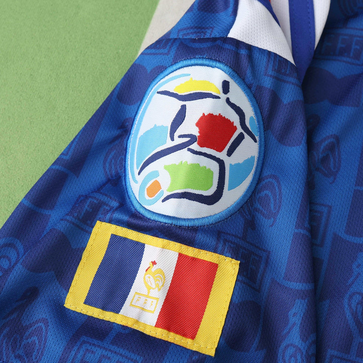 France Maillot Domicile 1996 Retro Version