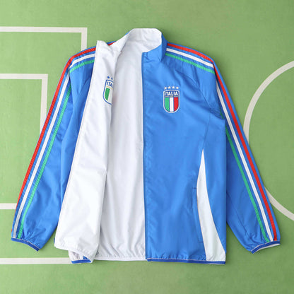 Italie Veste Réversible Coupe-Vent 2024/2025