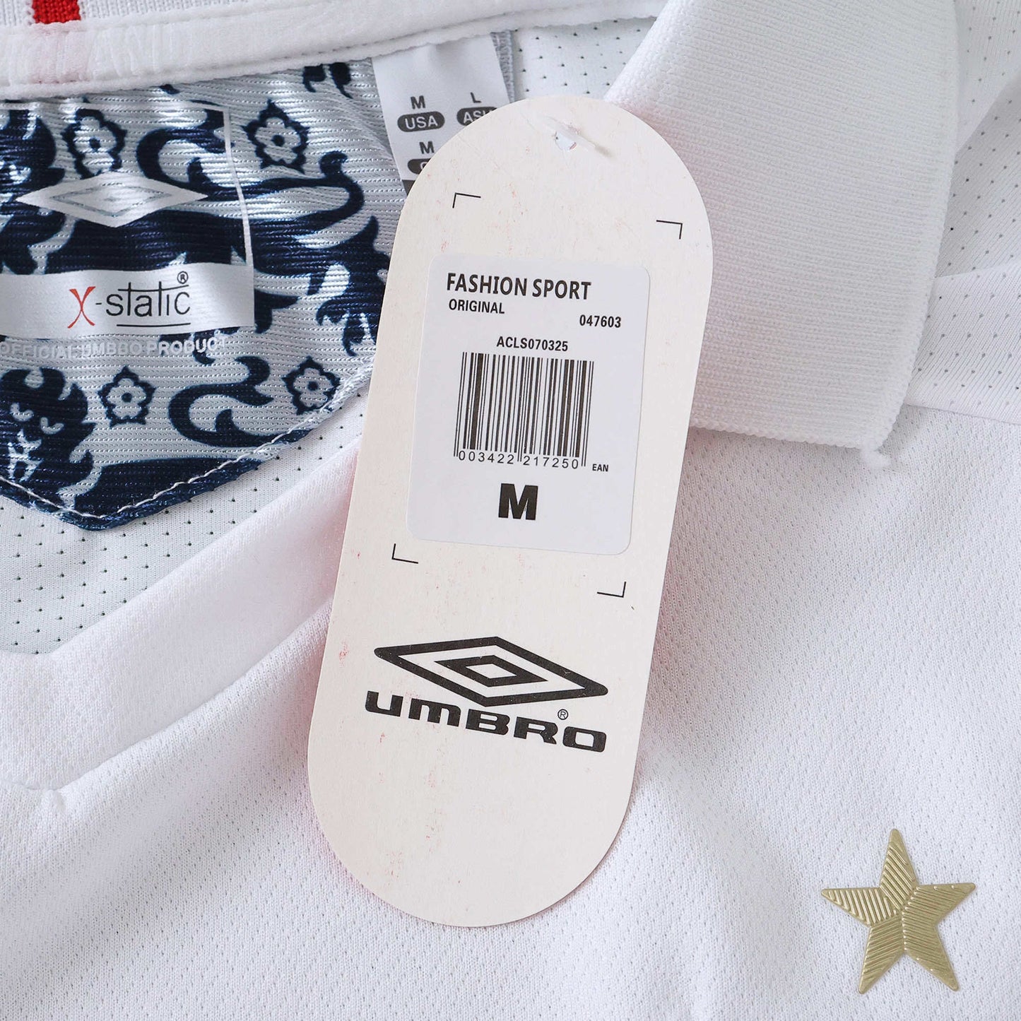 Angleterre Maillot Domicile Longue Manche 2006 Retro