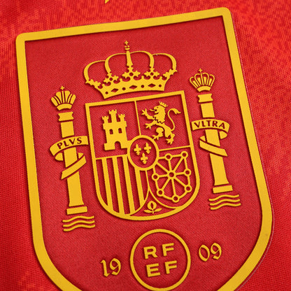 Spain Home Shirt 2024 UEFA Fan Version