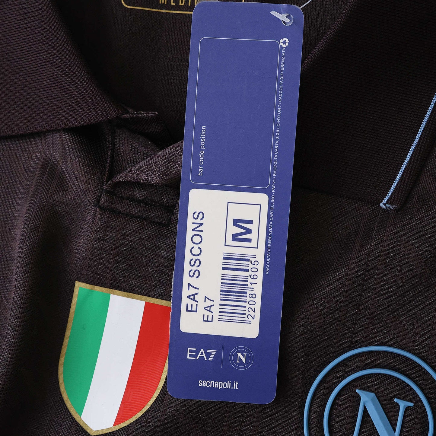 S.S.C Napoli Troisième Maillot 2025/2026 Player Version