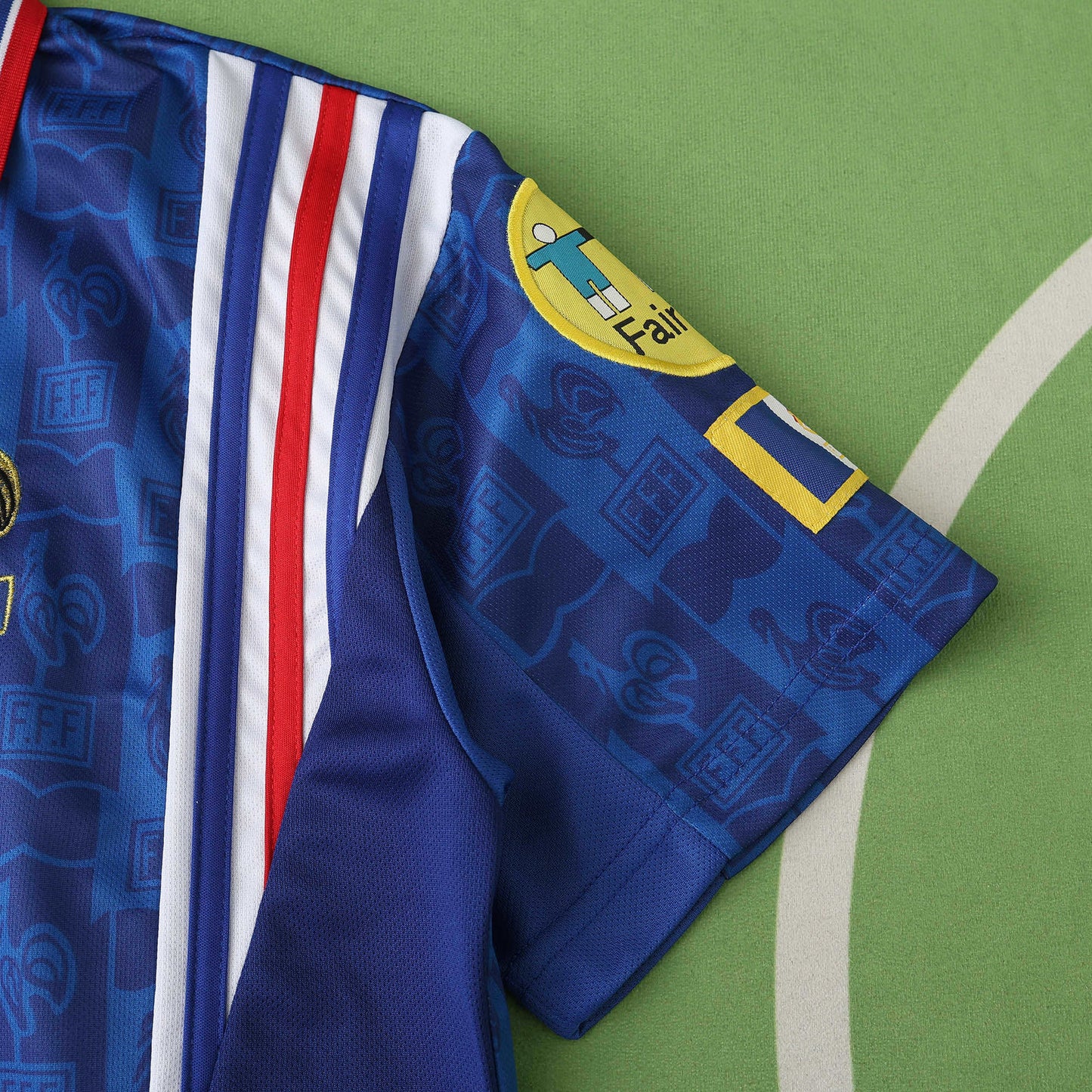 France Maillot Domicile 1996 Retro Version