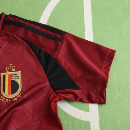 Belgique Ensemble Domicile D'Enfant UEFA 2024