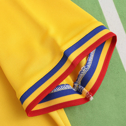 Roumanie Maillot Domicile 2024 UEFA Fan Version