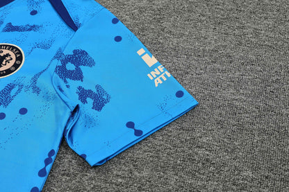 Chelsea Ensemble Short Maillot D'Entrainement 2024/2025