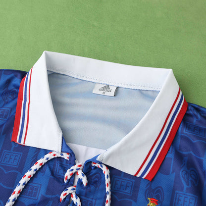 France Maillot Domicile 1996 Retro Version