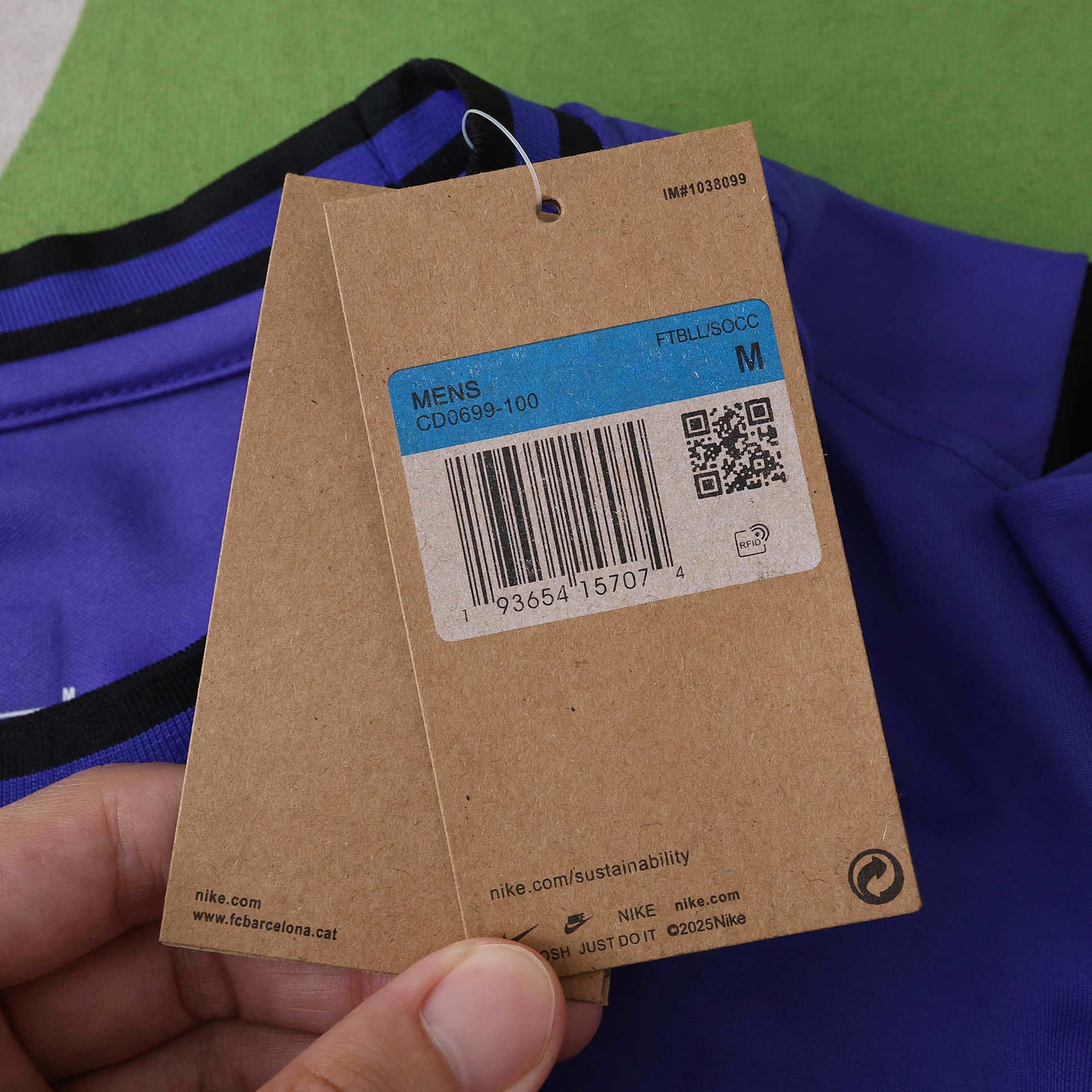 FC Barcelone Maillot D'Entrainement Mauve 2025/2026 Fan Version