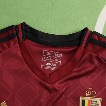 Belgique Ensemble Domicile D'Enfant UEFA 2024